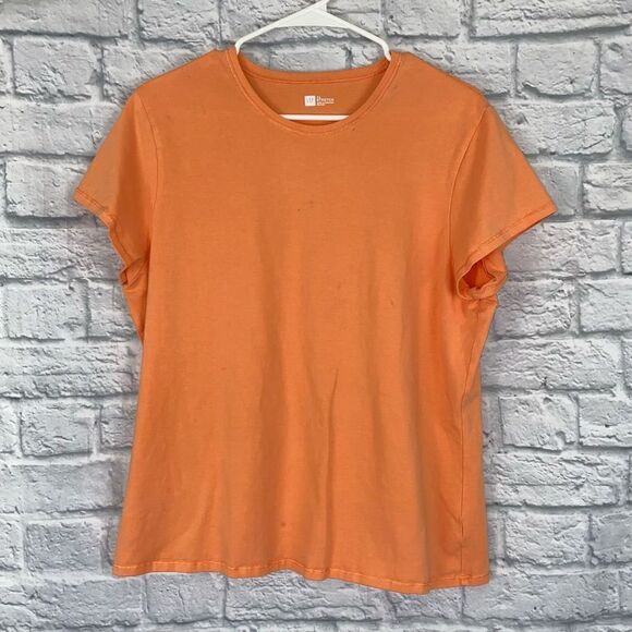 Bundle of short sleeve tops gap Isaac Mizrahi Tek Gear Croft & Barrow sz XL Wome - Picture 2 of 16